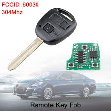If you drive a toyota model with power locks and doors, any replacement keys will require reprogramming in order to work with your vehicle. 304mhz 2 Buttons Car Remote Key Fob With 4c Chip 60030 For Toyota Corolla Buy From 12 On Joom E Commerce Platform