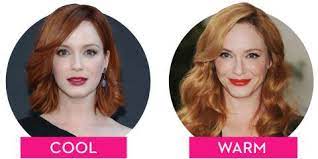 Cool Vs Warm How The Tone Of Your Hair Can Totally Change Your Look Cool Tone Hair Colors Warm Red Hair Warm Undertone Hair Color