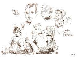 Sketches From The Hedonistic Berlin Nightclubs Where Photography Isn T Allowed Sketches Berghain Sketch 4