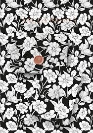 Black And White Floral Pattern Vector Black And White Floral Will Always Be A Classic I Love This Print I Absorultly See Myself Using It As M Floral Pattern Vector Floral Pattern Black And White