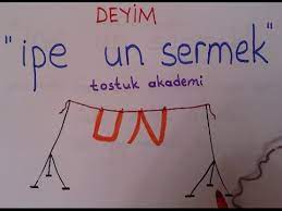 005 Ipe Un Sermek Deyiminin Anlami Ve Ornekler Youtube