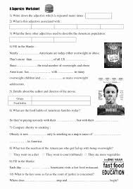 Super Size Me Video Worksheet Unique Movie Worksheet Super Size Me Health Class Super Size Me Science Worksheets Worksheets