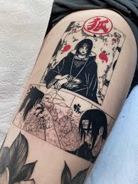 Itachi And Sauske Tattoo I Made Naruto