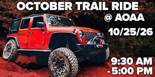 October Intermediate Trail Ride at AOAA