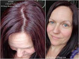 L Oreal Feria Deep Burgundy Brown After Photo Click Thru For Before After Photos Full Review Via My Feria Hair Color Loreal Hair Color Hair Color Reviews