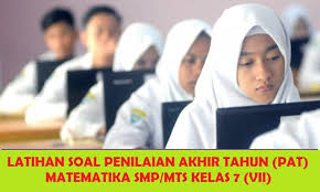Latihan Soal Ukk Pat Matematika Smp Mts Kelas 7 Vii Tahun 2021 Pendidikan Kewarganegaraan Pendidikan Kewarganegaraan