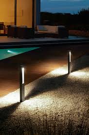 Bega Lighting For A Modern Pool With A Fixture And Landscape Lighting By Bega Us Homeandlivingdecor Com