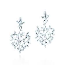 Tiffany Co Paloma Picasso Olive Leaf Drop Earrings Paloma Picasso Jewelry Shop Earrings Jewelry