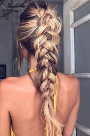 It involves knitting the textured and wavy natural hair into rows that end at the center of the head and leaving the rest of the locks free and messy hanging over the neck. Gorgeous Ideas Of Dutch Braid Hairstyles 2020 My Stylish Zoo