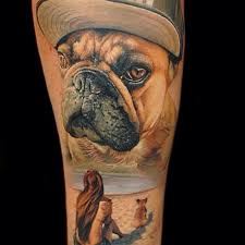 French bulldog tattoos are just as cute as frenchies irl. Tattoo Snob French Bulldog Tattoo By Jamestattooart At Celtic