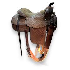 16” Vic Bennett Reining saddle 7"