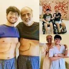 Son who donated part of his liver to his father unfortunately ends up fa...  See more