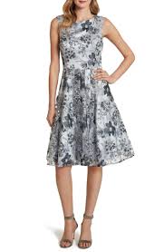 Tahari Embroidered Fit Flare Cocktail Dress In 2020 Cocktail Dresses Online Dresses Nordstrom Dresses