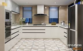 During the hot coating application which provides an excellent adherence to melamine surfaces, pur (polyurethane) adhesive coating is applied onto the. Modern White High Gloss Pvc Kitchen Cabinet Op15 Pvc05
