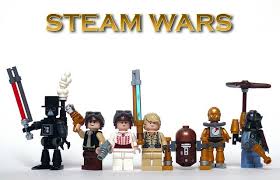 Steam Wars Characters Steampunk Lego Lego War Lego Star Wars