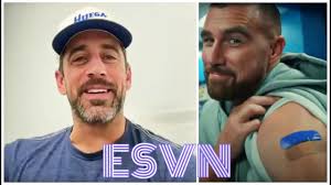Aaron "Mr. J&J" Rodgers Challenges Travis Kelce To A Vaccine Debate