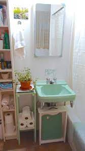 To hide sink in your bedroom, you can curtain it off or you can use bamboo to hide it. Because I Rent And My Income Are Limited I Had To Get Creative When Hiding The Bathroom Sink Small Apartment Bathroom Master Bathroom Design Bathrooms Remodel