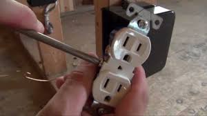 Learn about different types of wiring, cords, switches, and outlets and more circuitry basics. How To Install An Electrical Outlet Youtube