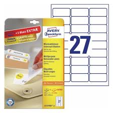 Easily print, copy, scan and fax from one compact device. Universal Etiketten L4737rev 25 Avery Zweckform