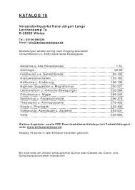 Maybe you would like to learn more about one of these? Occulta Antiquariats Katalog 19