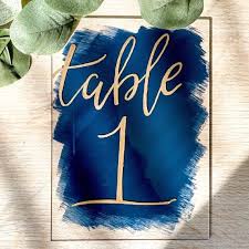Wedding Table Numbers Acrylic Table Numbers Clear Table Numbers Modern Table Numbers In 2020 Acrylic Table Number Wedding Table Numbers Acrylic Table