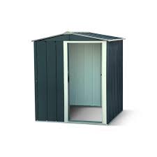 Toom Metallgeratehaus Eco 5x4 162 X 122 X 182 Cm Anthrazit Weiss ǀ Toom Baumarkt Metallgeratehaus Haus Giebeldach