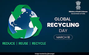 Earth day 2021 is on april 22nd with the purpose to show that all people have a moral right to a healthy environment. Global Recycling Day 2021 Reduce Reuse Recycle Recover Is The New Mantra
