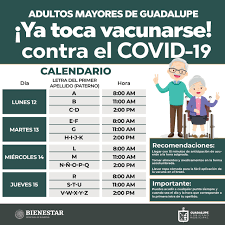 El estado de aguascalientes recibió el día de ayer a las 20:20 horas un cargamento de 4,875. Vacunacion Covid Sitio Oficial Del Municipio De Guadalupe Nl
