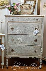 I Shared This Photo On Facebook Just After Updating My Booth Display Last Month Questions Began Stencil Furniture Hand Painted Furniture Shabby Chic Furniture