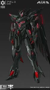 Infinite Stratos Black Dragon Emperor In 2020 Gundam Art Mecha Anime Mecha Suit