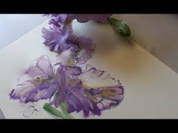 Feb 10, 2021 · watercolor flowers tutorial coming soon! How To Paint An Iris Flower With Watercolors Youtube Flower Painting Classes Watercolor Flower Painting