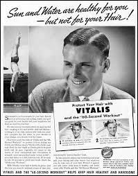 Sun And Water Are Healthy For You But Not For Your Hair Hair Tonic Mens Hairstyles Vitalis Hair Tonic