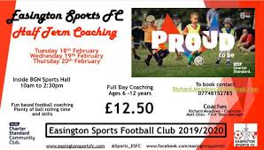 Check spelling or type a new query. Easington Sports Football Club Esfc Holiday Coaching Is Back This February Half Term Contact Rich For More Details Facebook