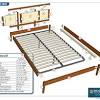 Diy platform bed with floating night stands: 1