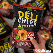 El Snack Saludable Chips De Manzana Snacks Saludables Manzanas Al Horno