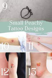 / everything will be just peachy if you get yourself a peach tattoo! 25 Sweet Peach Tattoo Designs Ideas Tattooglee