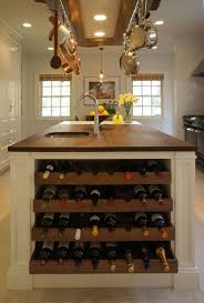 Kitchen Island With Built In Wine Rack Butcher Block Countertop Built In Wine Rack Home Butcher Block Island Kitchen