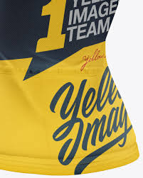 Download Women S Cycling Wind Vest In Apparel Mockups On Yellow Images Object Mockups
