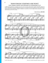 15 are a set of three nocturnes for solo piano written by frédéric chopin between 1830 and 1833. Kinderszenen Op 15 No 1 Of Foreign Lands And Peoples Sheet Music Piano Solo Pdf Download Streaming Oktav