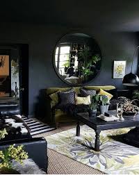Being Bold Dark Interiors Jessica Elizabeth Interiors Black Living Room Dark Living Rooms Trendy Living Rooms