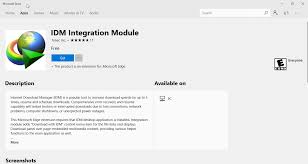 In chrome, once you've downloaded the software you're prompted to enable the idm integration module extension in order for the program to work, . How To Install Idm Extension In Edge From Microsoft Store