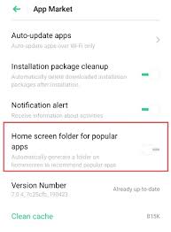 It's on the bottom of the list. How To Disable Hot Apps Hot Games From Your Realme Phone Realme Community