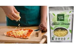 Bangalore only fresh mozzarella style cheese. Live Yum Launches Vegan Mozzarella And Cheddar Cheese Shreds Pan India