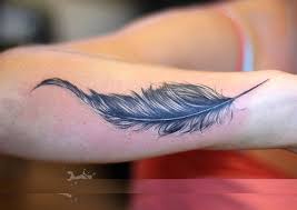 Feather Tattoo 56 Best Feather Tattoo Designs And Ideas Dovme Tuy Kus Tuyu Dovmeleri