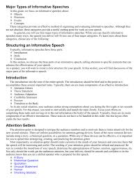 It uses a chronological pattern of organization, describing steps in the order you would perform them. Sample Informative Speech Outline On Caffeine A Good Thesis Statement For Caffeine