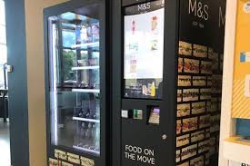 In the meat aisle the customers can buy beef, pork, mutton, veal, poultry and game. M S Trials Food To Go Vending Machine With Sandwiches Snacks And More News The Grocer