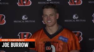 He missed the final six games of the. Joe Burrow We Re Anticipating Winning A Lot Of Games Playing Well Cincinnati Bengals Youtube