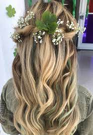 Holiday Hairstyles Shamrock Baby Breath Hair Blonde Bayalage Xodeirdrexo Hair Styles Holiday Hairstyles Bayalage Blonde