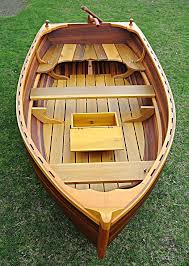Cedar Rowboat Dingy 9 87 Matte Finish Wood Strip Built Boat Tender Boat Plans Build Your Own Boat Wooden Boat Plans