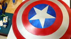 Maybe you would like to learn more about one of these? How To Make A Cardboard Captain America Shield For Halloween Halloween Ideas Wonderhowto